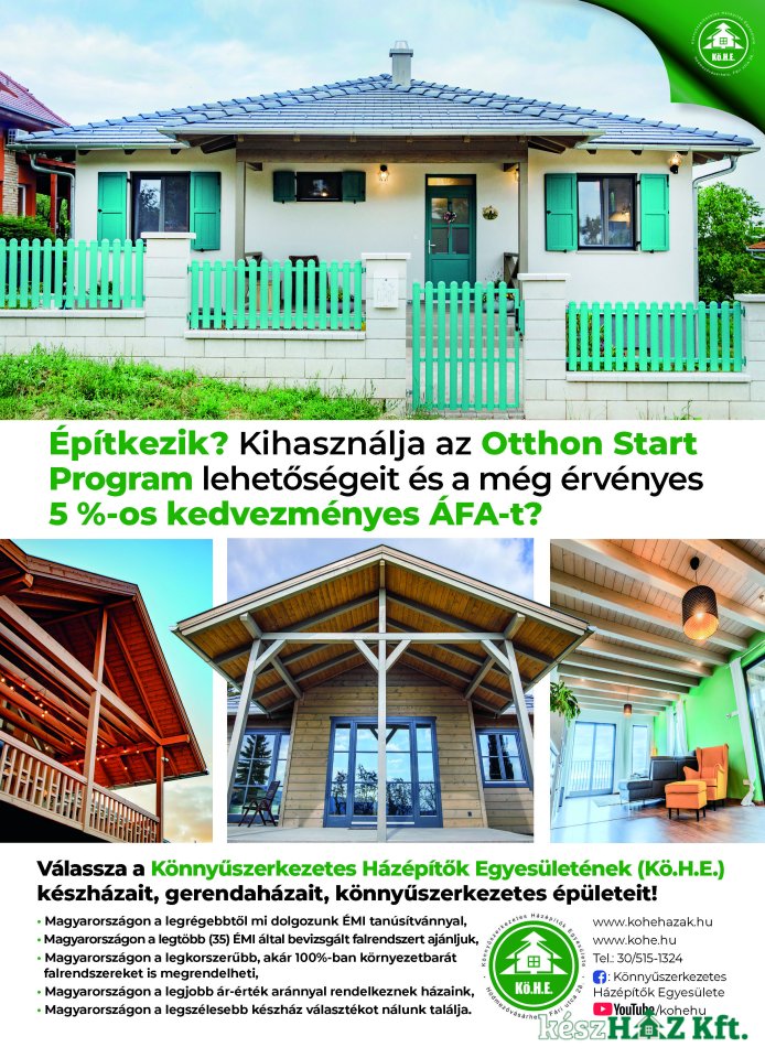 Készházak és Otthon Start Program